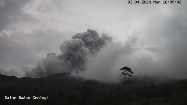 Press Release: Erupsi Gunung Merapi Tanggal 4 Maret 2024