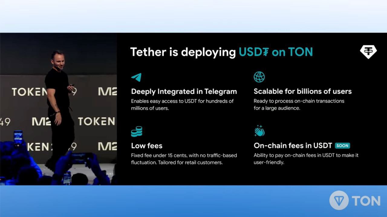 Tether Resmi Diluncurkan di Blockchain Telegram TON, Menjangkau 900 Juta Pengguna