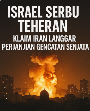 Israel Serbu Teheran, Iran Dituding Langgar Gencatan