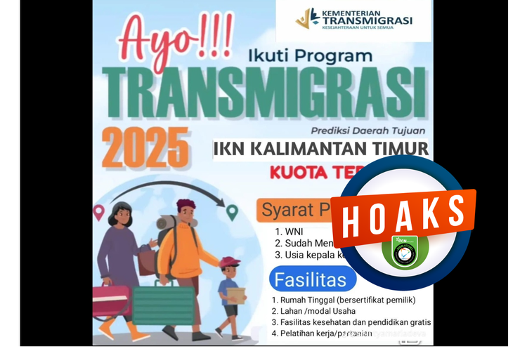 Pemerintah buka program transmigrasi ke IKN, benarkah?