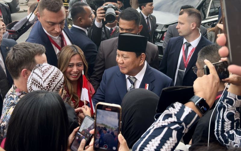 Prabowo Disambut Meriah Diaspora RI di Brasil