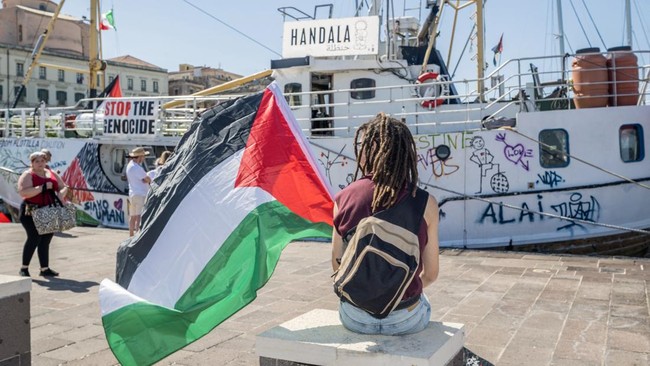Freedom Flotilla Dicegat Militer Israel Saat Bawa Bantuan ke Gaza