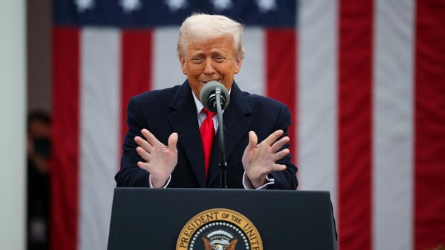 Trump Desak Rusia Akhiri Perang Ukraina dalam 50 Hari