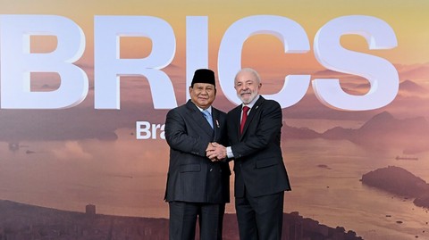 Sambutan Hangat Presiden Brasil untuk Prabowo di KTT BRICS