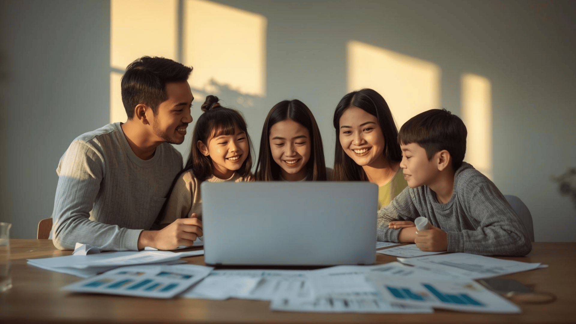 Keluarga merencanakan pelunasan utang dengan serius