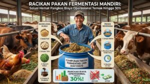Read more about the article Racikan Pakan Fermentasi Mandiri Ternak