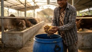 Read more about the article Kiat Cermat Meracik Pakan Ternak Fermentasi: Tingkatkan Bobot Hewan Cepat Tanpa Biaya Pakan Mahal