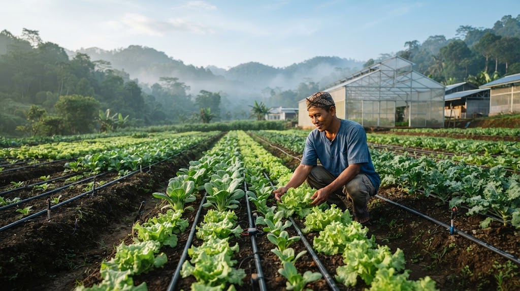 Read more about the article Pertanian Modern Indonesia dengan Teknologi Cerdas